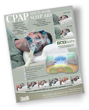 contour cpap pillow brochure