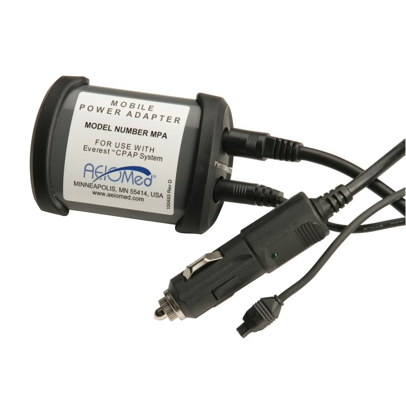 Mobile Power Adapter with DC Power Cord for Everest Machines (DISCONTINUED)