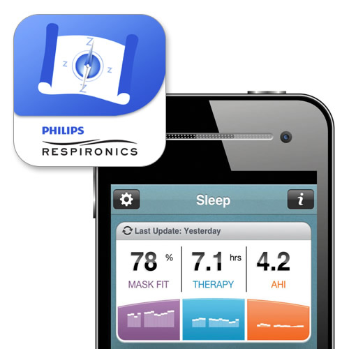 SleepMapper Mobile Sleep Therapy App for System One REMstar CPAP & BiPAP Machines