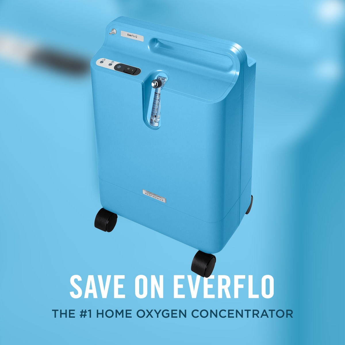 EverFlo Oxygen Concentrator Bundle with OPI - 5 LPM